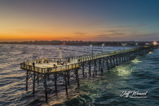 JW118 Seaview Pier Winter Sunset