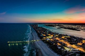 JW096: Topsail Sunset High Above Jolly Roger