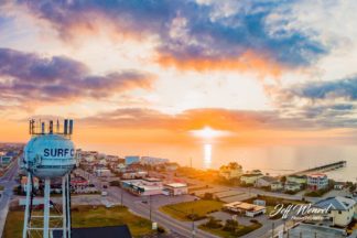 JW052: Surf City Water Tower Sunrise