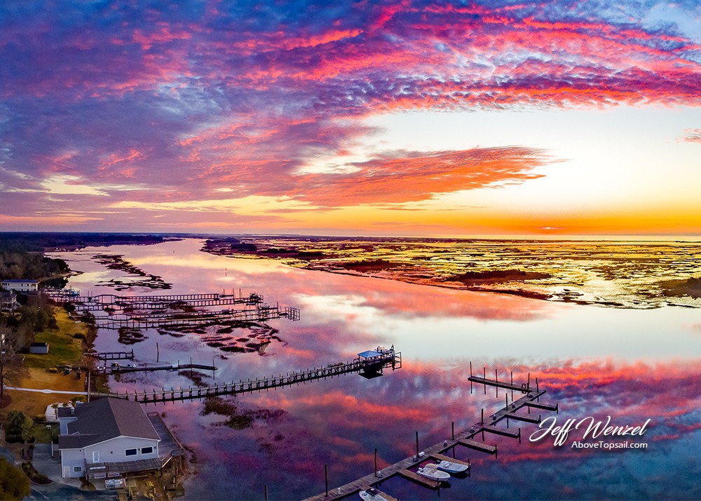 JW025 Scotts Hill ICW Sunrise