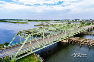JW011: Swing Bridge Daytime at 45 Degrees