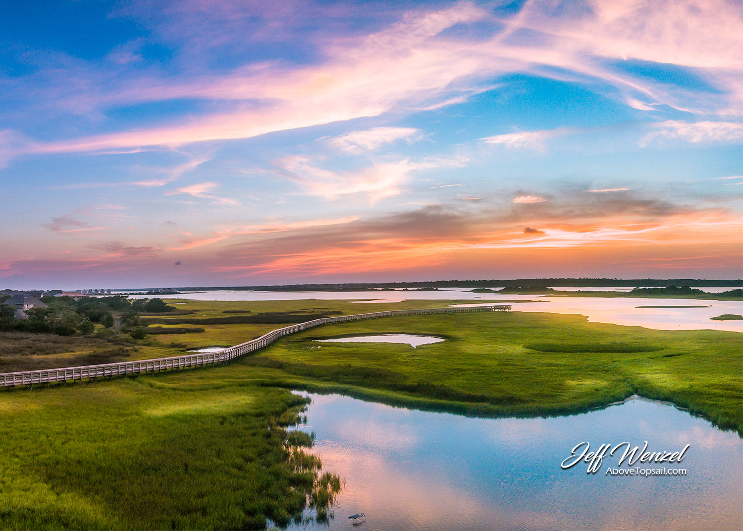 JW147 Sound Sunset Over Topsail - Image 2