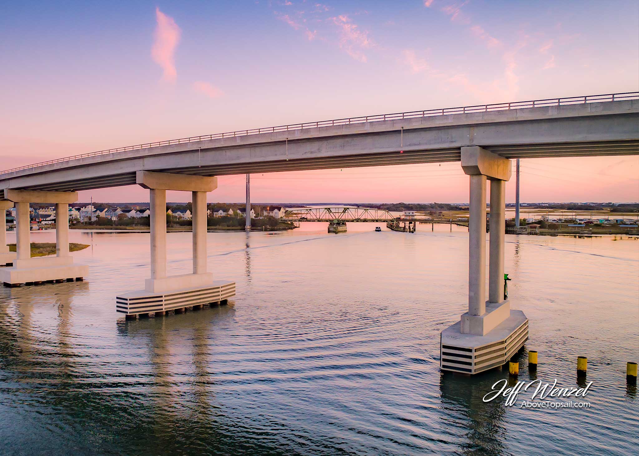 JW181 New Bridge Opening Day Pastel Sunrise
