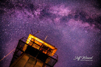JW202 Milky Way Over Frying Pan Tower 1