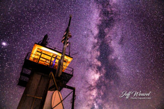 JW203 Milky Way Over Frying Pan Tower 2