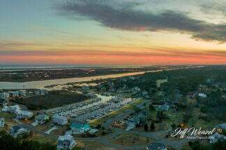 JW226 Harbour Village Winter Sunset