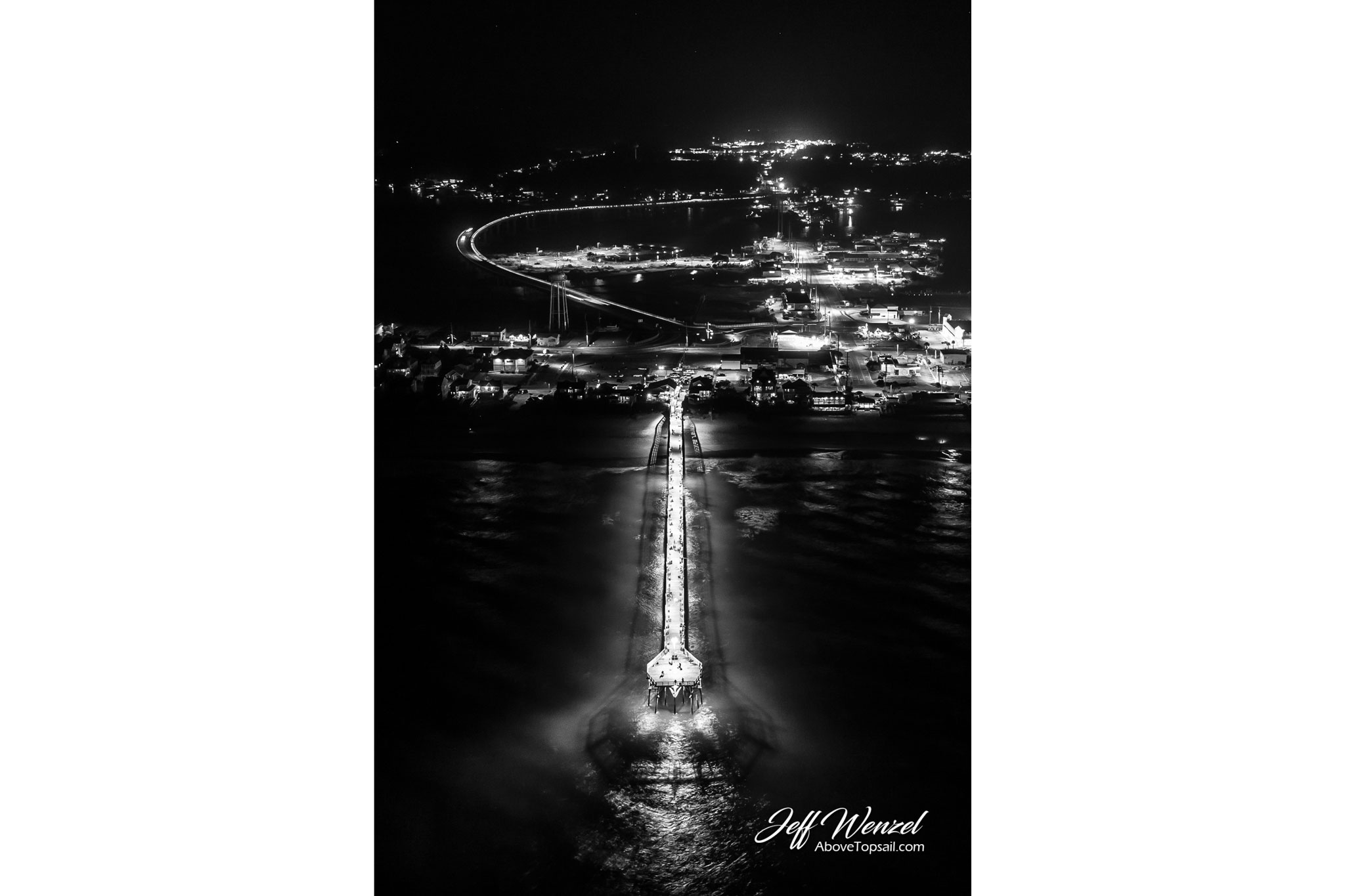 JW227 Night Time Pier (Vertical)