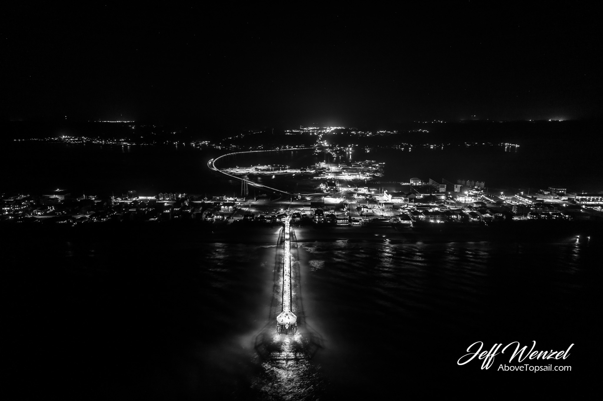 JW228 Night Time Pier (Horizontal)