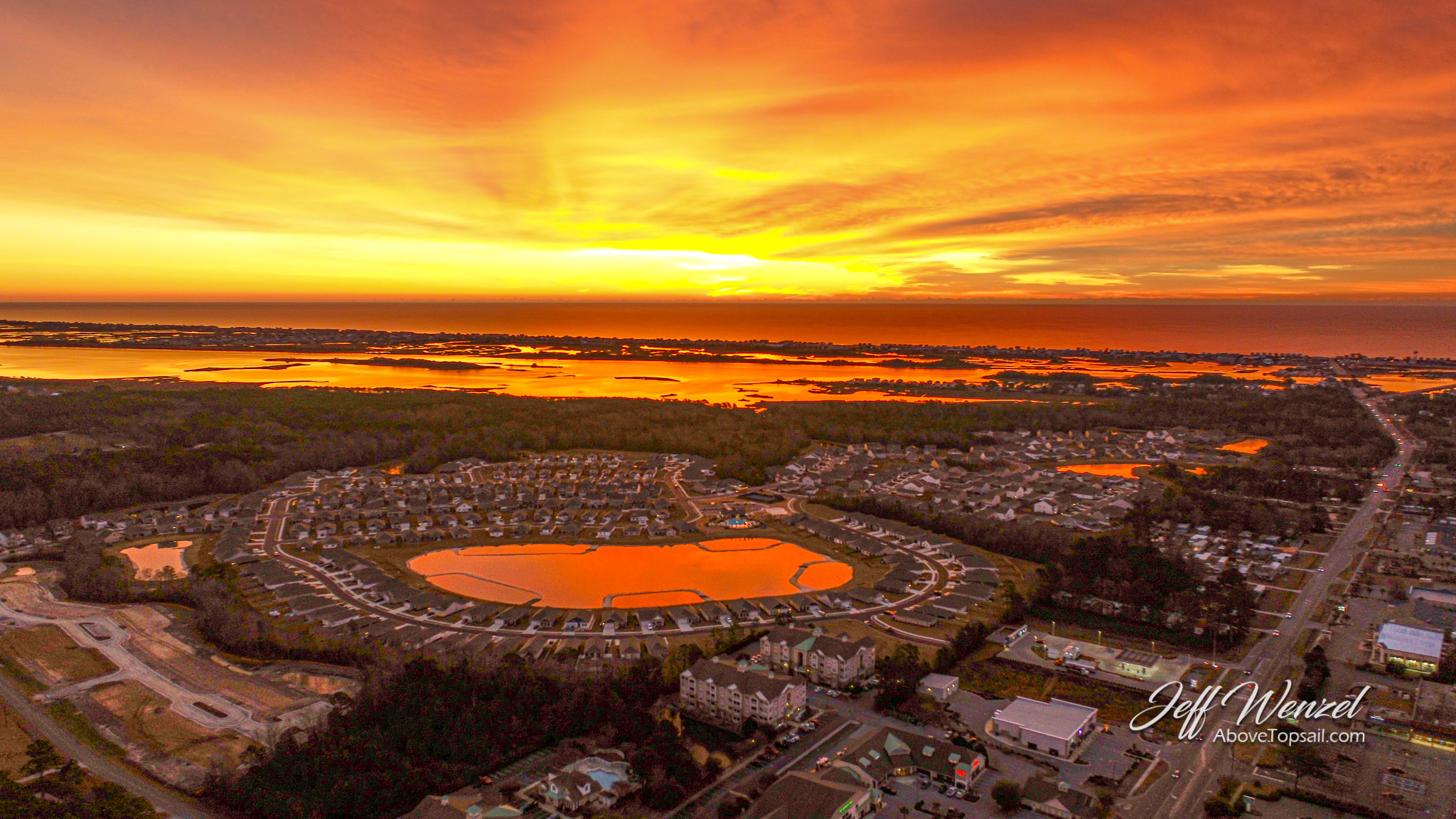 JW235 Waterside "Sailors Take Warning" Sunrise